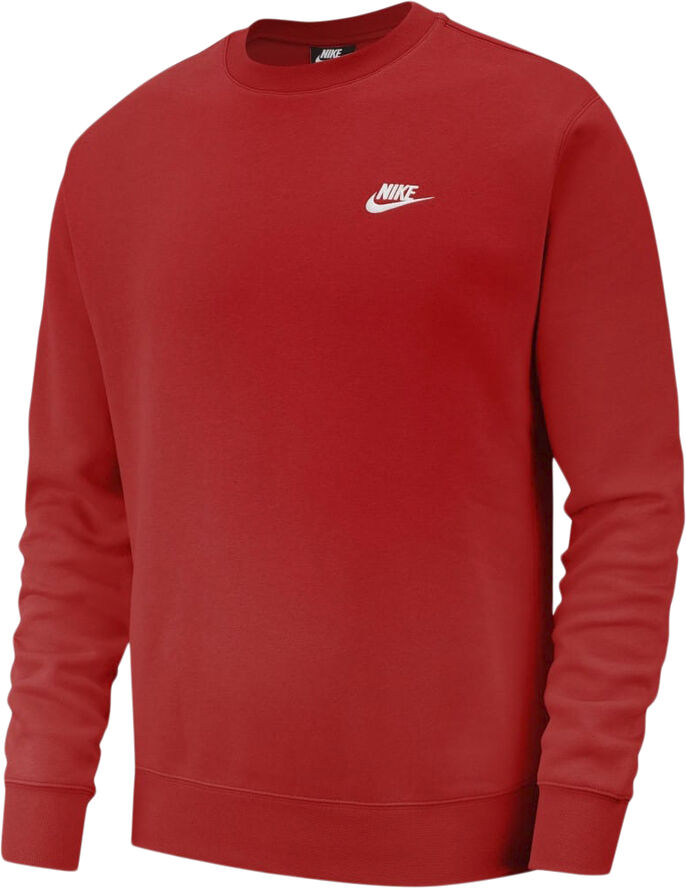 Nike club crewneck Red