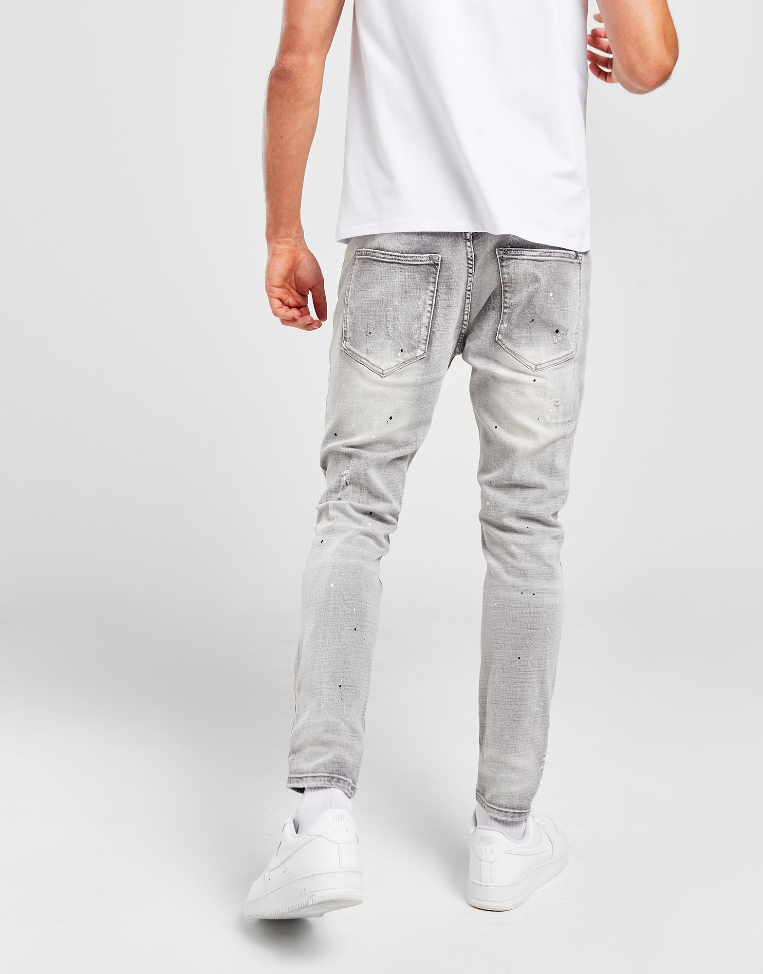 Alessandro Zavetti Jean Argento Denim Homme