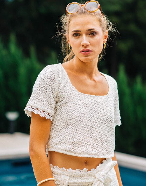 Céleste - HELENE - Blanc