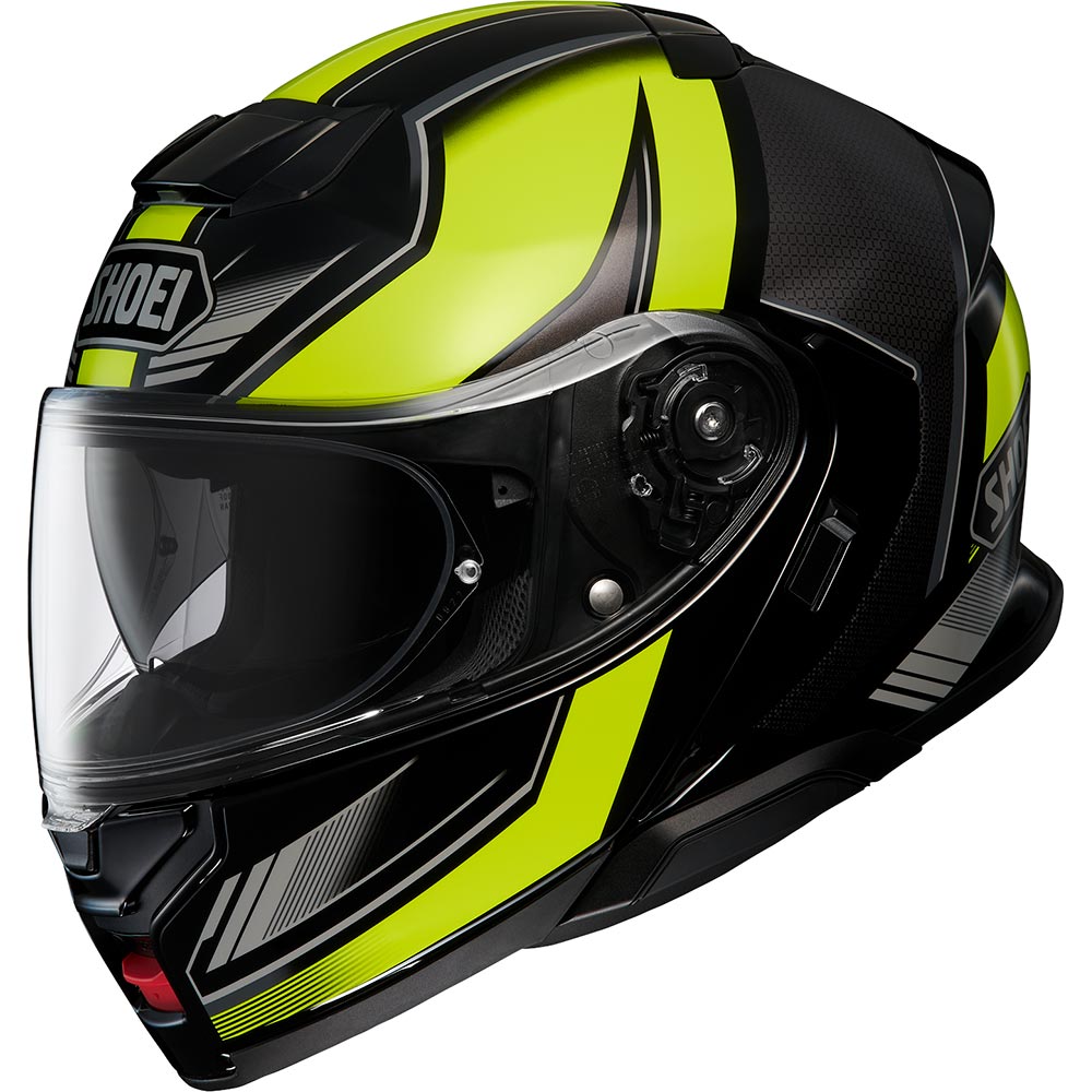 Shoei - Casque Neotec 3 Grasp TC-3 / Noir / Jaune