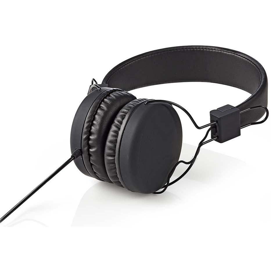 Nedis HPWD1100BK on-ear koptelefoon 3.5 mm zwart