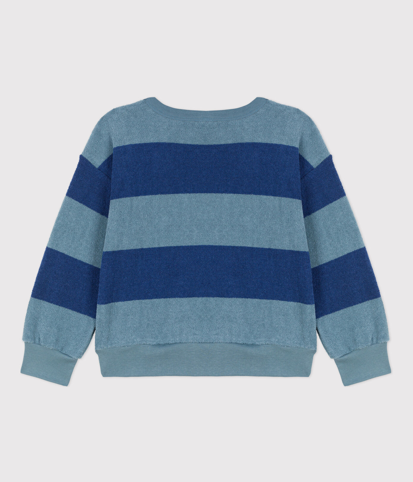 Sweatshirt en bouclette éponge enfant fille / garçon