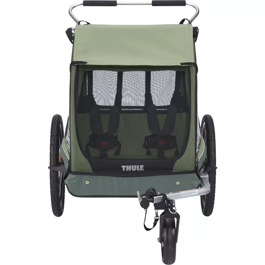 THULE Kinderfahrradanhänger Coaster XT Basil Green