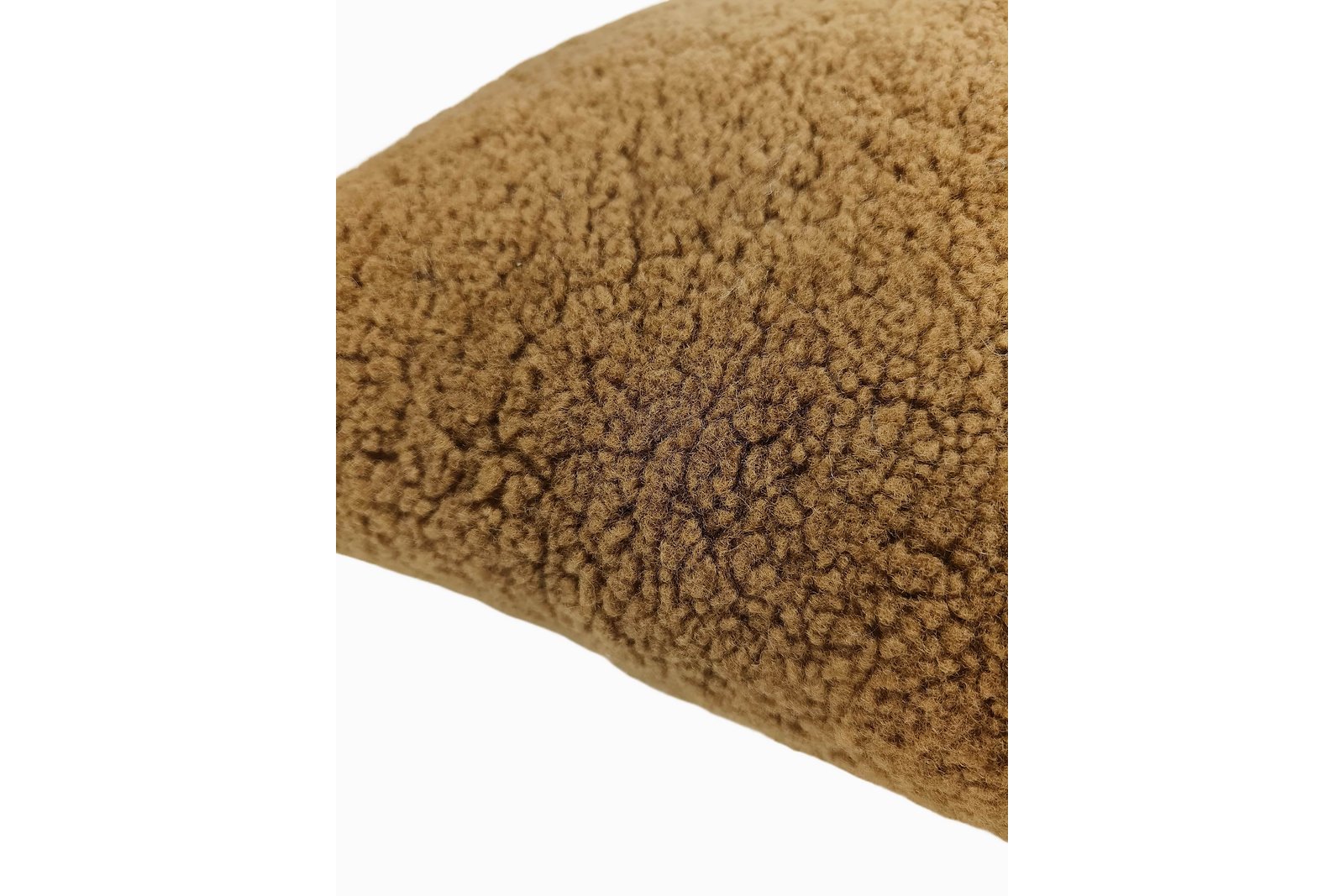 Sienna pute Brun fuskepels 40x60 cm