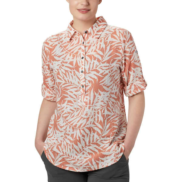Chemise COLUMBIA SUMMER EASE POPOVER TUNIC CEDAR BLUSH WISH