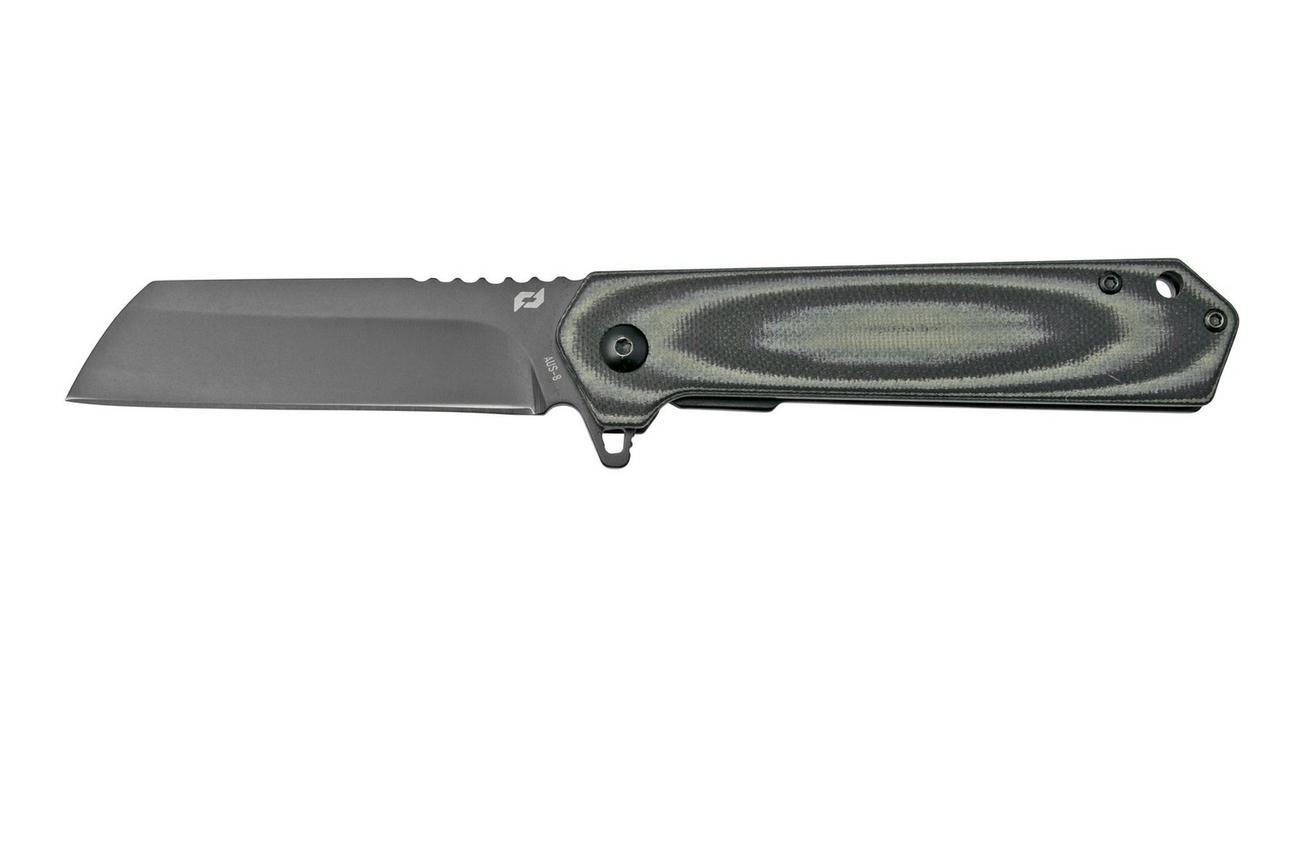 Schrade Lateral 1159293 zwart wit G10, zakmes
