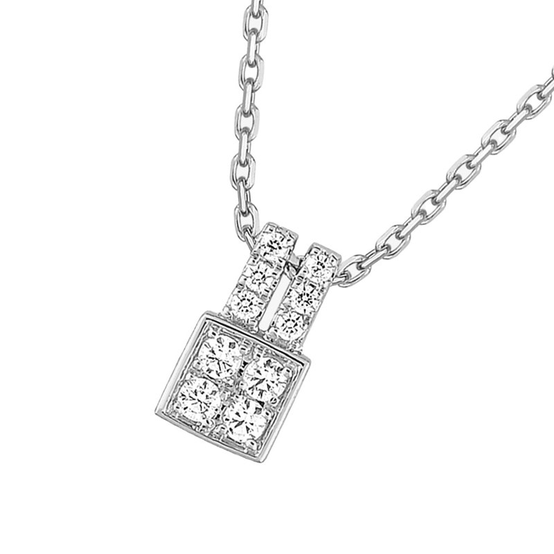 Collier Femme - Or 18 Carats - Diamant - Longueur : 42 cm
