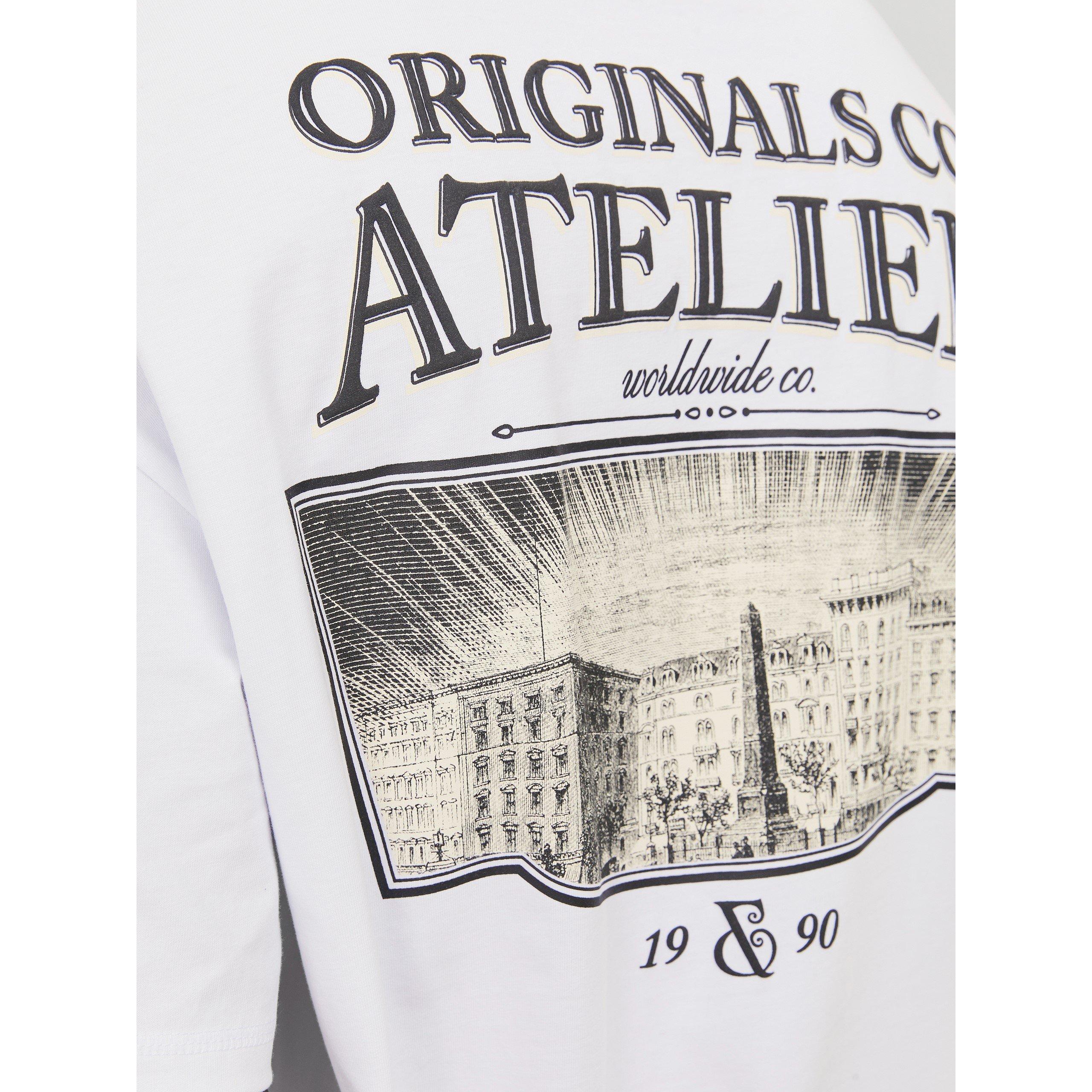 Jack and Jones Back Graphic Oversized T Shirt