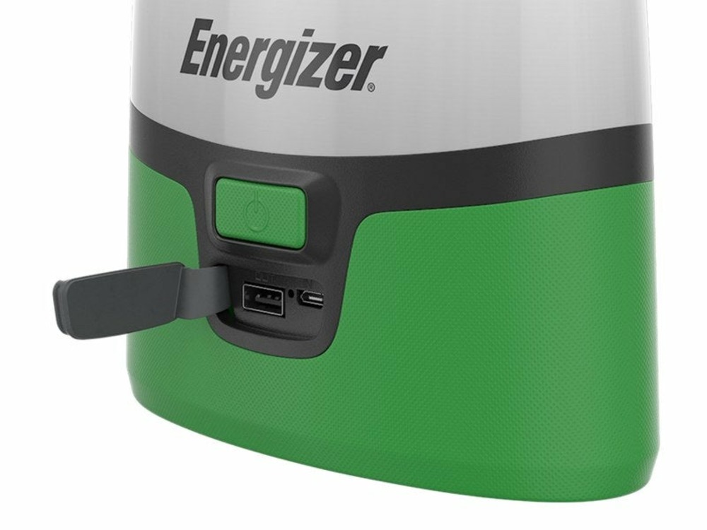 Lanterne rechargeable usb vert avec fonction power bank