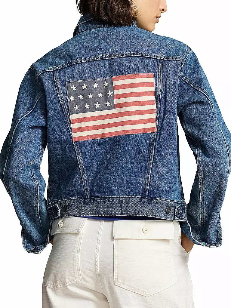 POLO RALPH LAUREN Jeansjacke blau