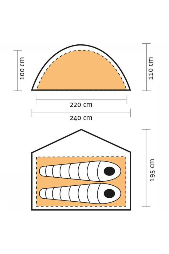 Hilleberg Hilleberg Niak 1.5-Persoons Koepeltent