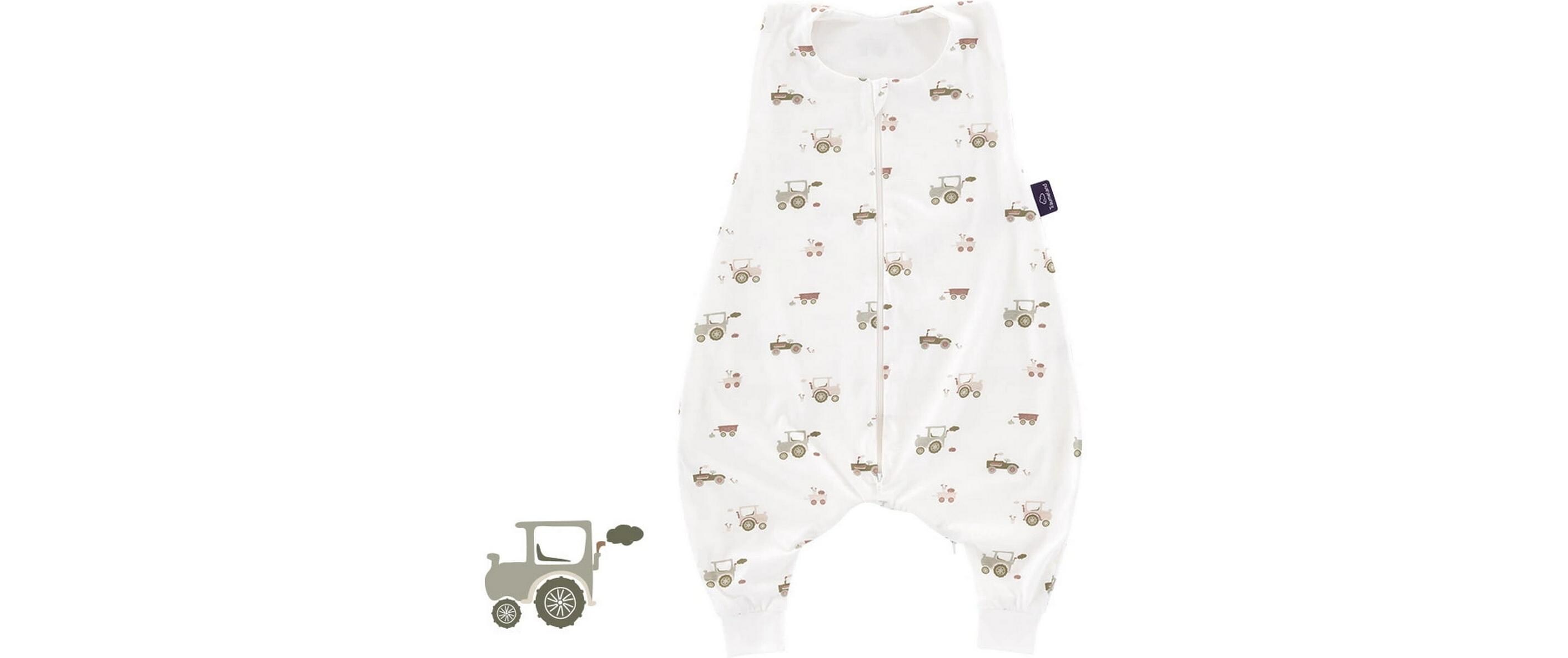 Baby-Sommerschlafsack Jumper Little Farm Grün Gr. 110Hochwertiger Babyschlafsack