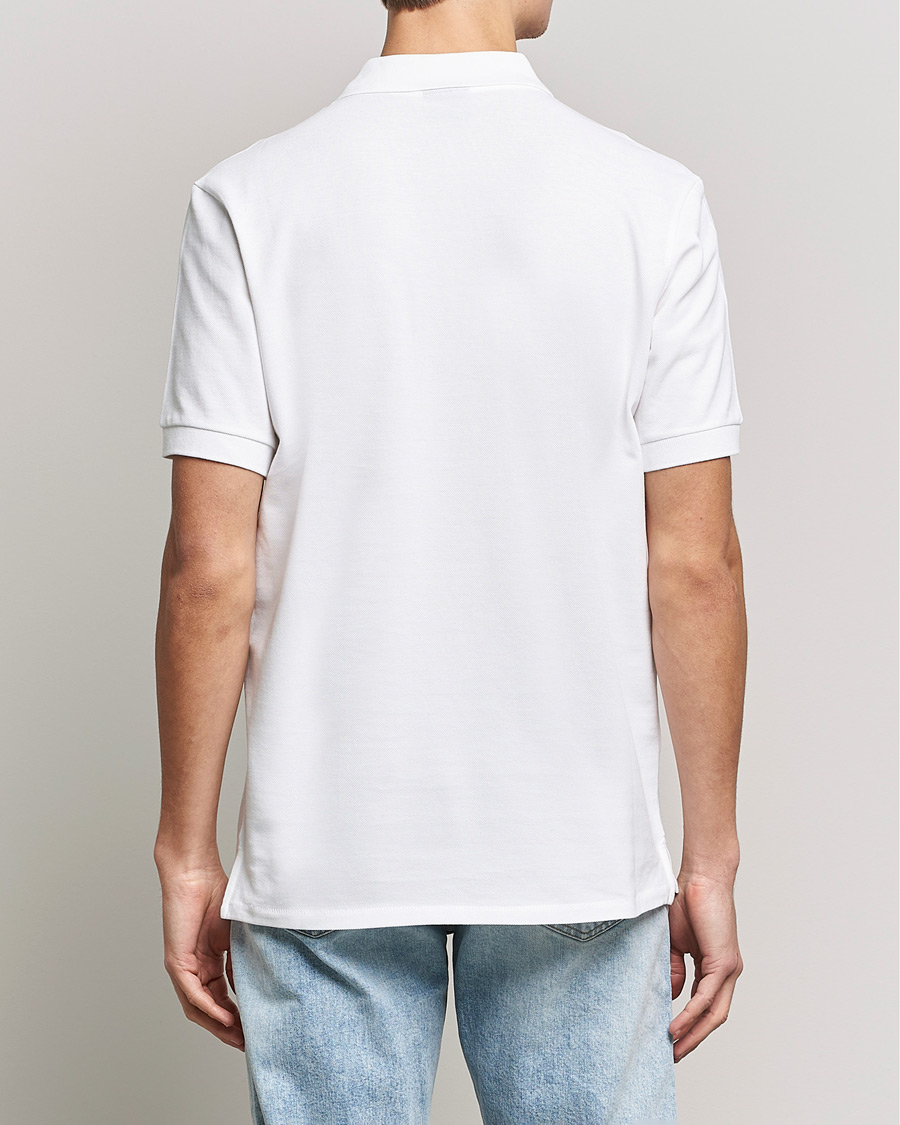 PS Paul Smith Regular Fit Zebra Polo White