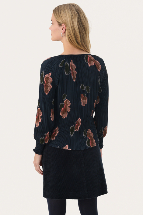 Part Two blauwe dames blouse