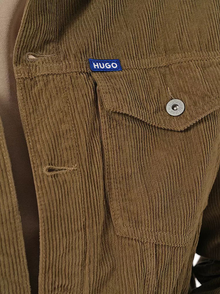 HUGO Cordjacke DEX beige
