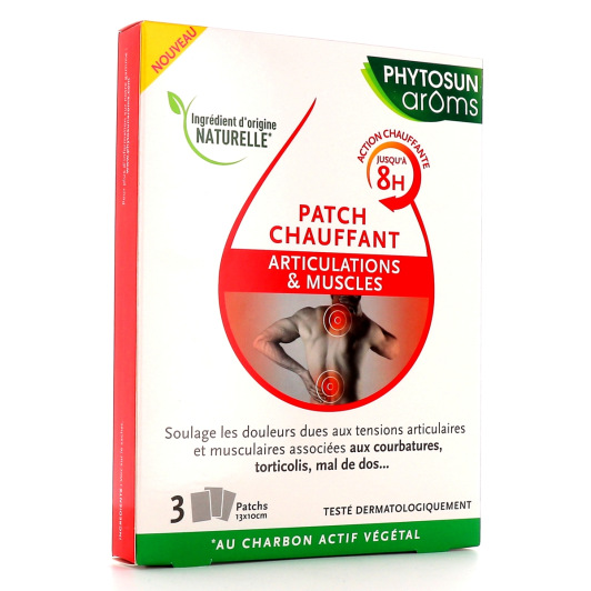 Patchs articulations et muscles Phytosun Aroms