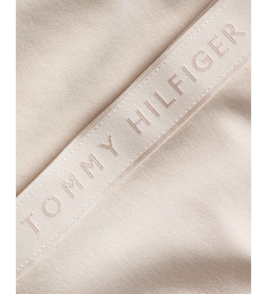 Calças Tommy Hilfiger em modal bege
