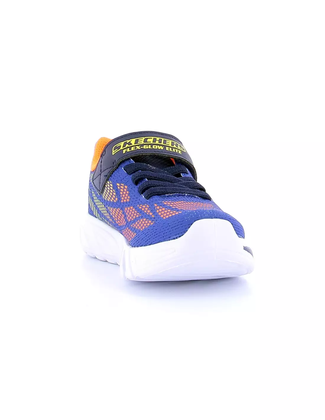 SKECHERS FLEX - GLOW ELITE - Baskets ROALSYNTHETIC/ORANGE&YELLOWTRIM