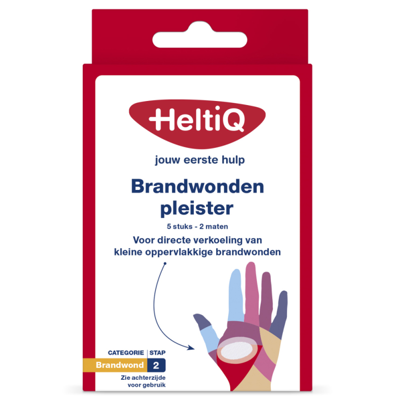 Heltiq Brandwondenpleister 5st