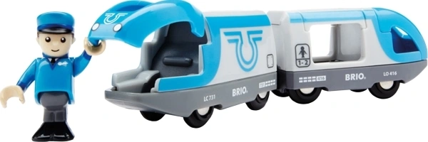 BRIO Blauer Reisezug (Batteriebetrieb) 3-teilig