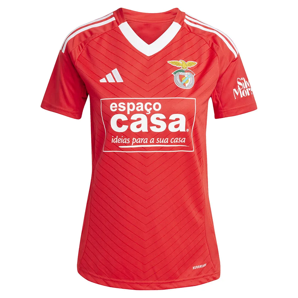adidas Benfica 24/25 Heim Damen T-Shirt mit kurzen Ärmeln