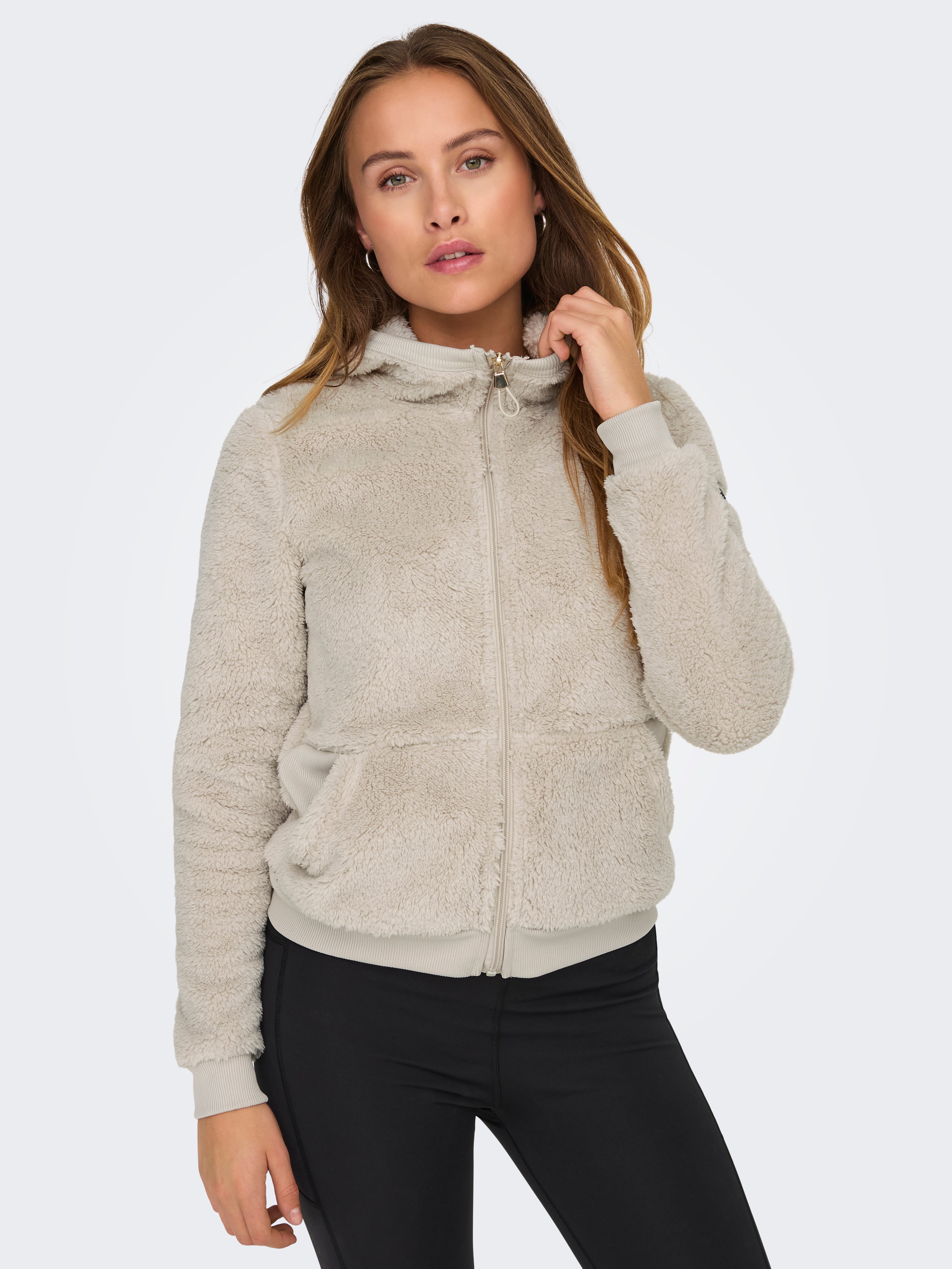ONPFLUFFY Jacke Pumice Stone