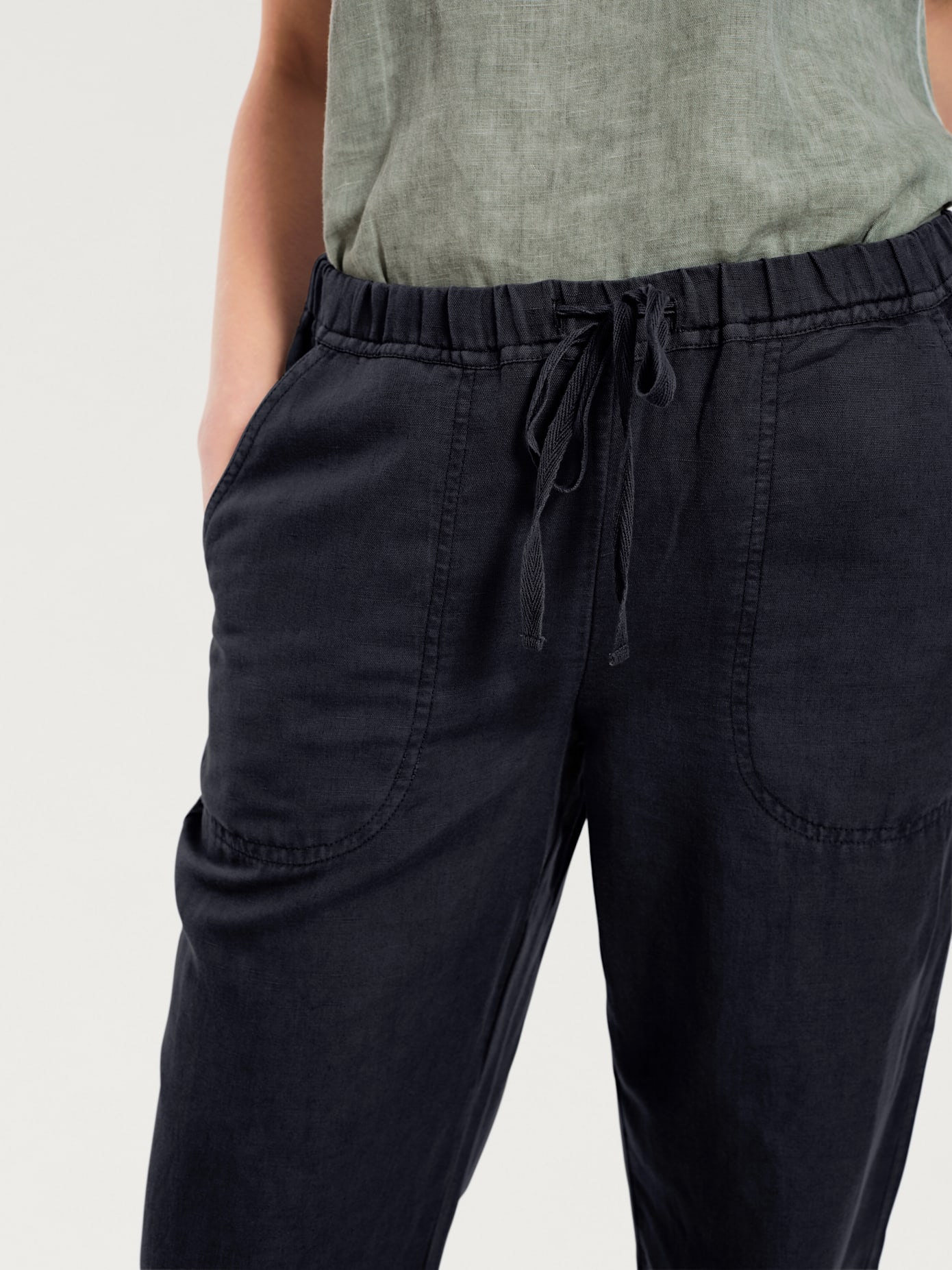 Pantalon jambes larges