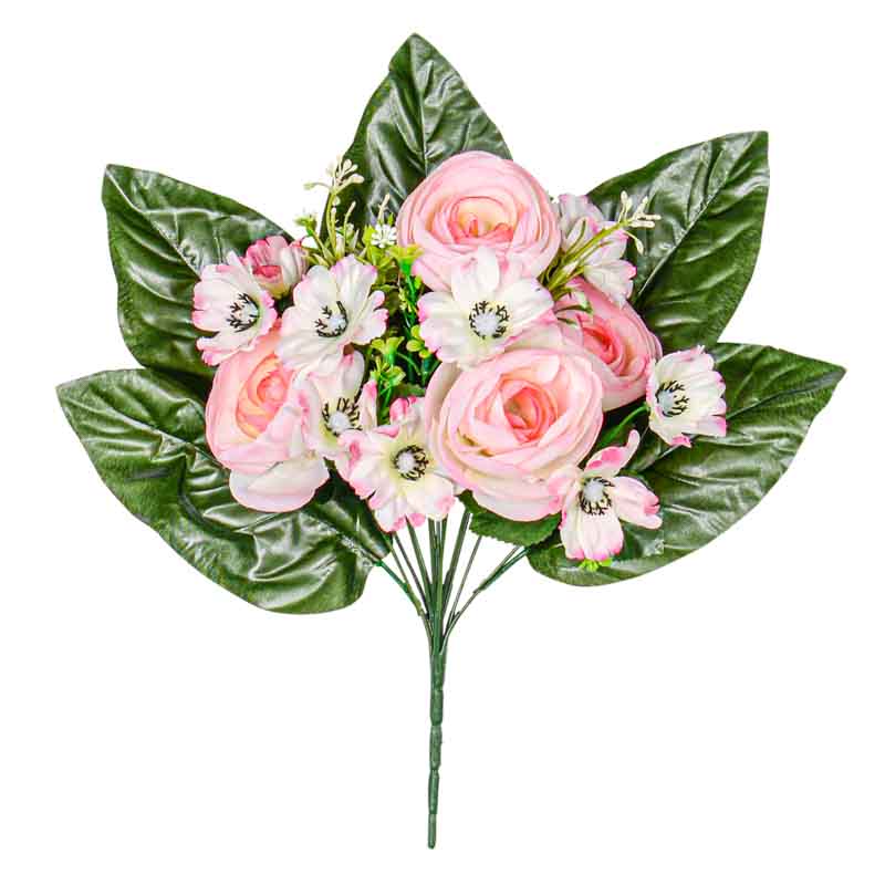 Bouquet de renoncules et d'anémones