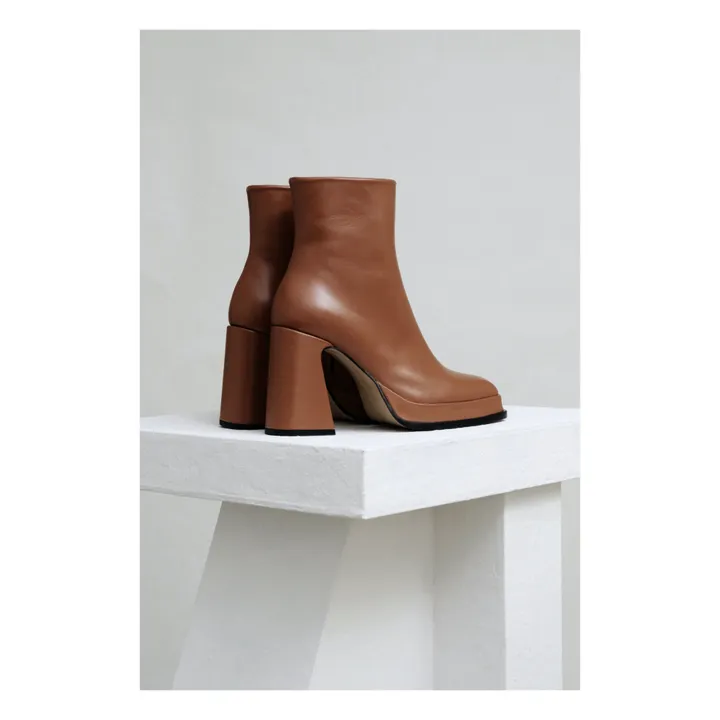 Souliers Martinez Boots Chueca | Caramel