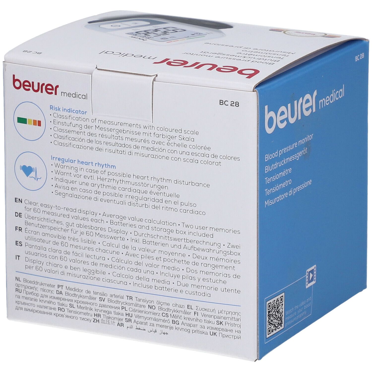 beurer Handgelenk Blutdruckmessgerät BC28
