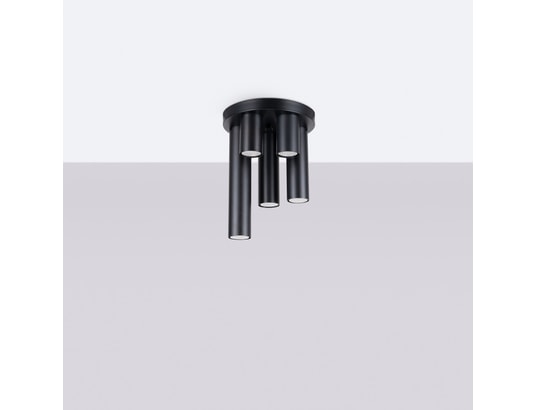 SOLLUX LIGHTING - Plafonnier lagos 5p blanc