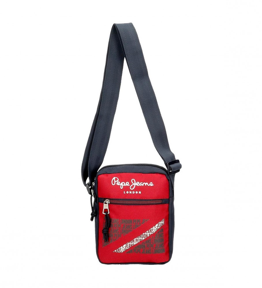 Bolsa de ombro Pepe Jeans Clark vermelha