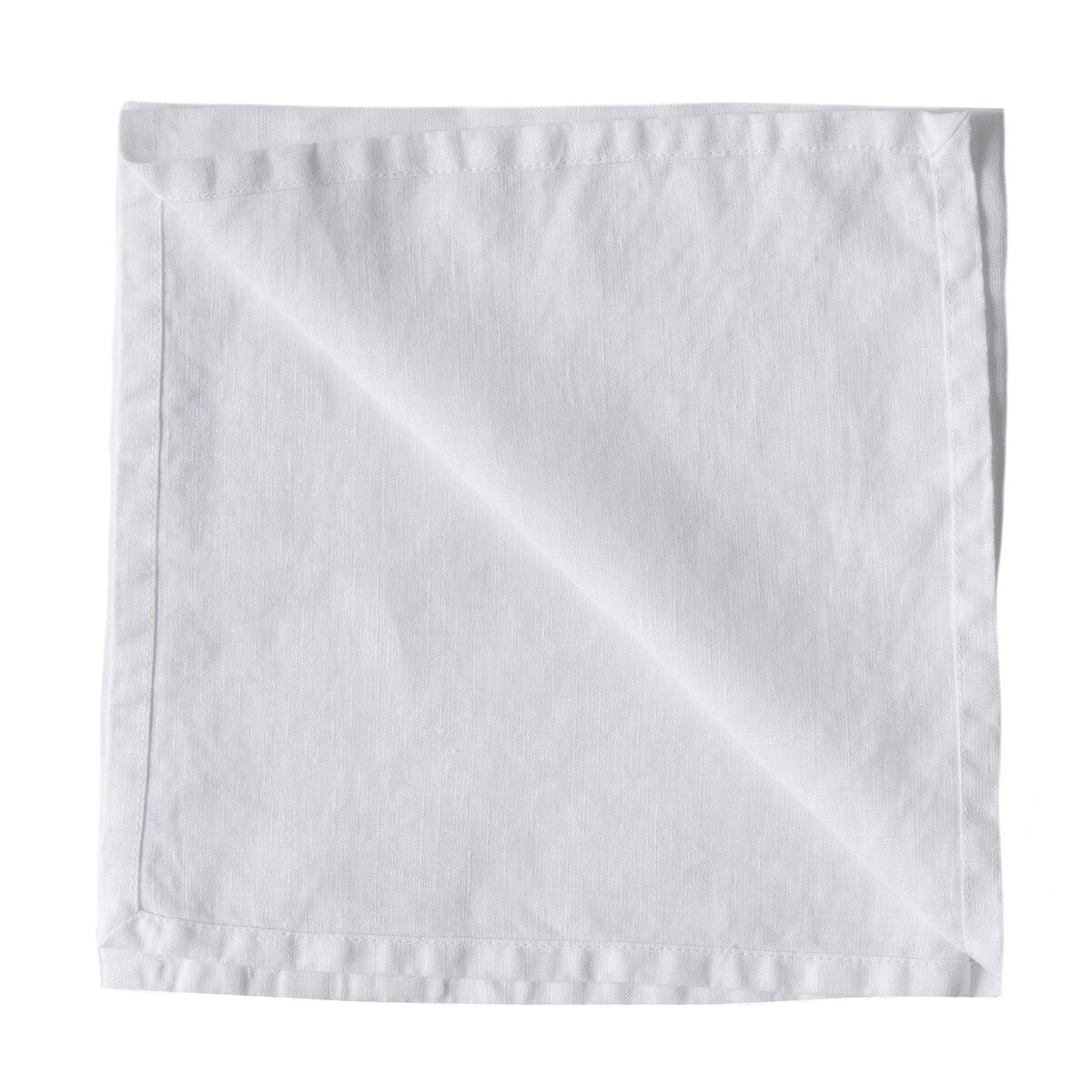 Serviett 45x45 cm, bleached white