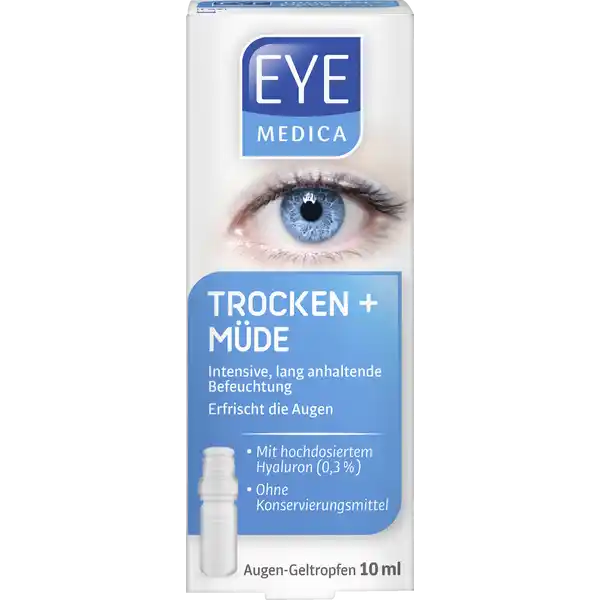 Augentropfen Trocken + Müde