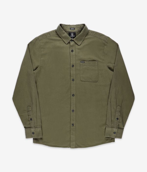 Volcom Caden Solid Hemd (wintermoss)
