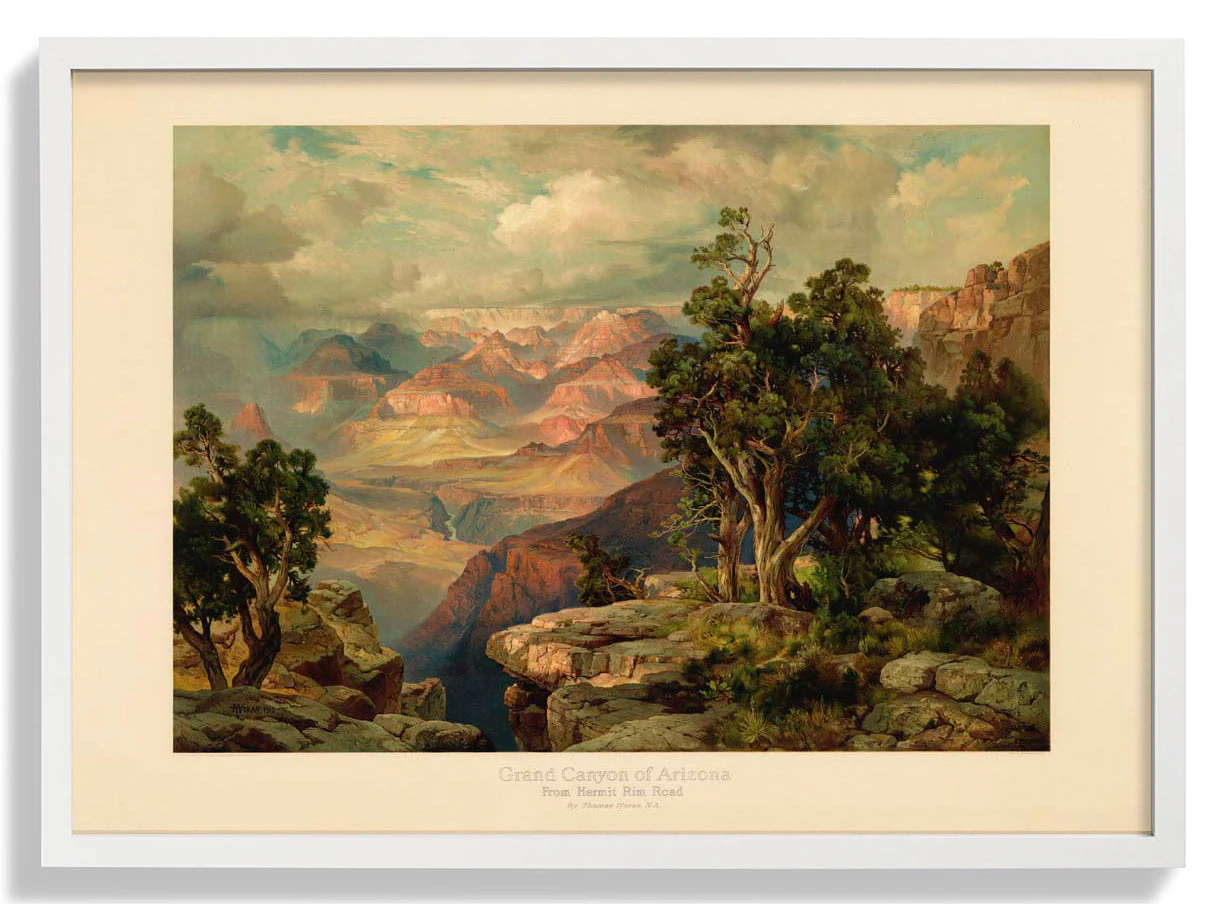 Grand Canyon von Arizona von der Hermit Rim Road