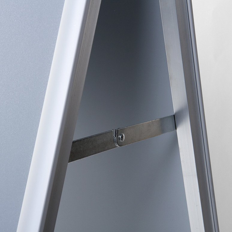 Présentoir sur pied design standard double face