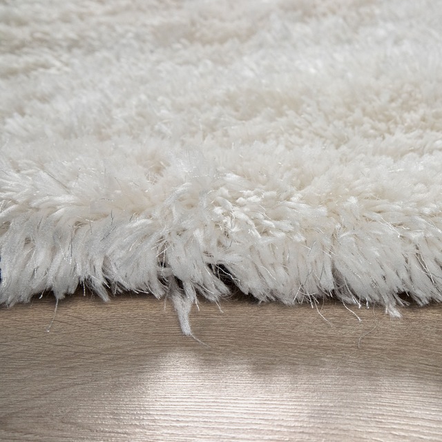 Paco Home Hochflor-Teppich »Akumal 930« rechteckig 60 mm Höhe Shaggy, besonders weich durch Softgarn, Uni-Farben