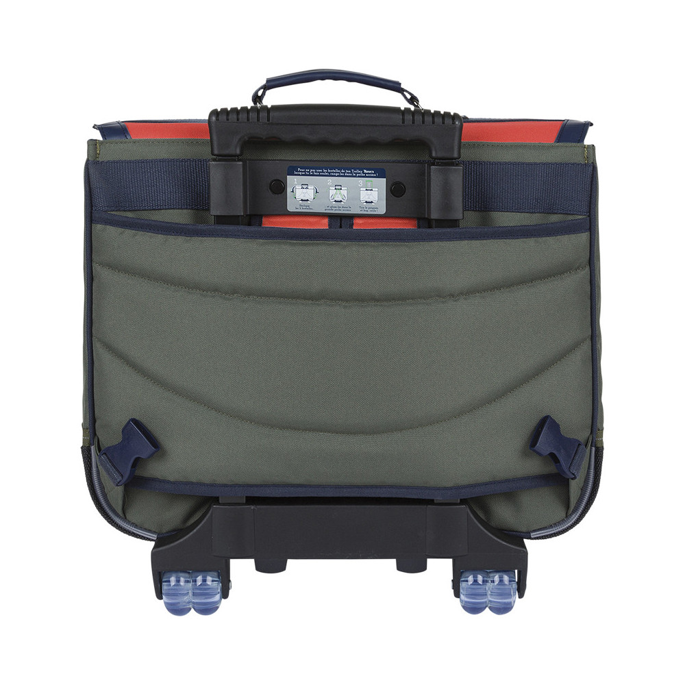 Cartable trolley Anatole bicolore