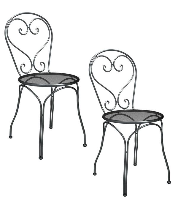 MWH Stapelsessel-Set Caffeo, 2-teilig