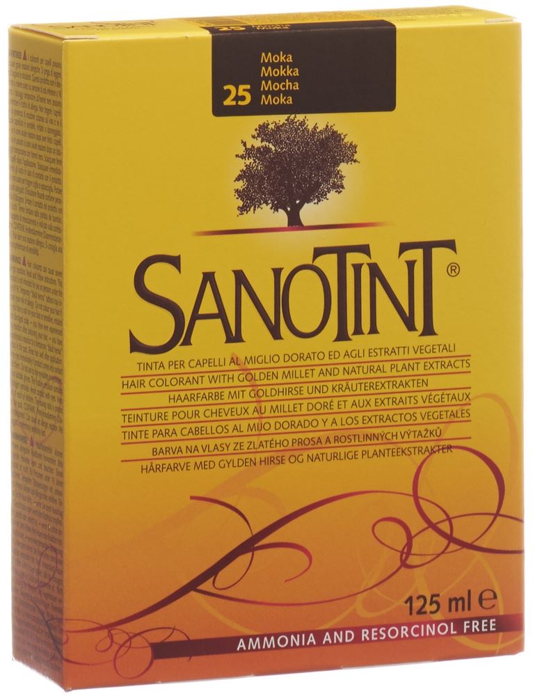 SANOTINT Haarfarbe<br>1 Stück, 25 mokka