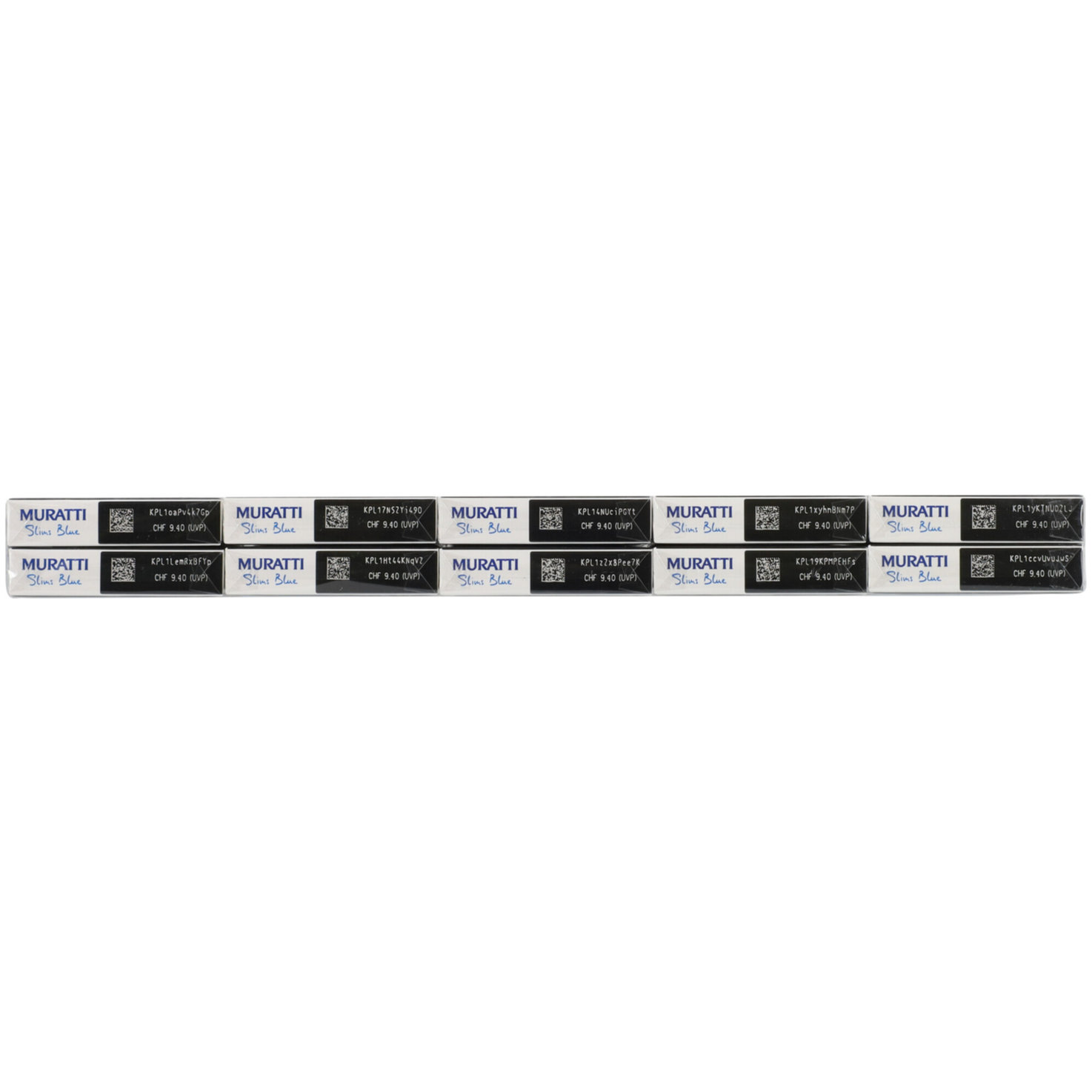 Muratti Zigaretten Slims Blue 100's Box Stange