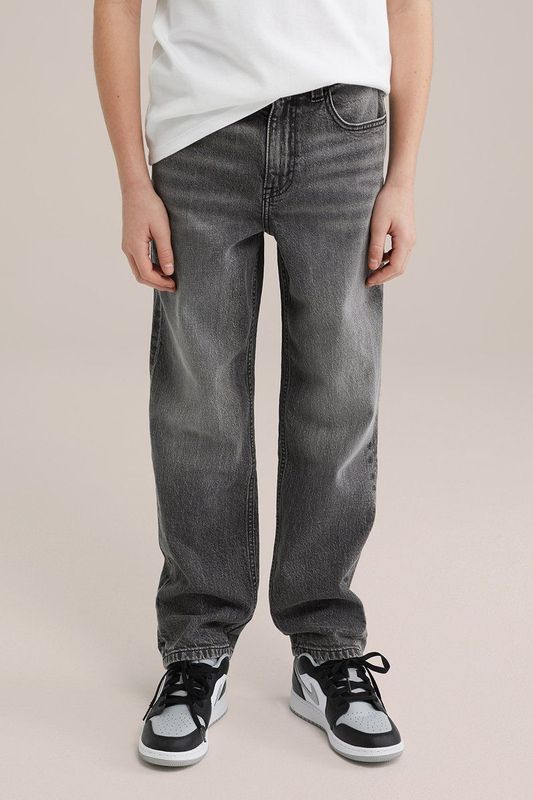 Blue Ridge - Loose Fit Jeans - Donkergrijs - Jongens