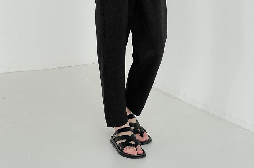 DAZO Studios - Cropped Straight Leg Dress Pants