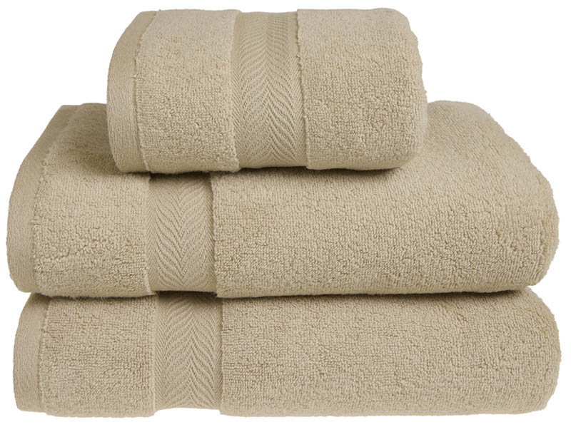 Marna hamp håndkle 50x90 lys beige