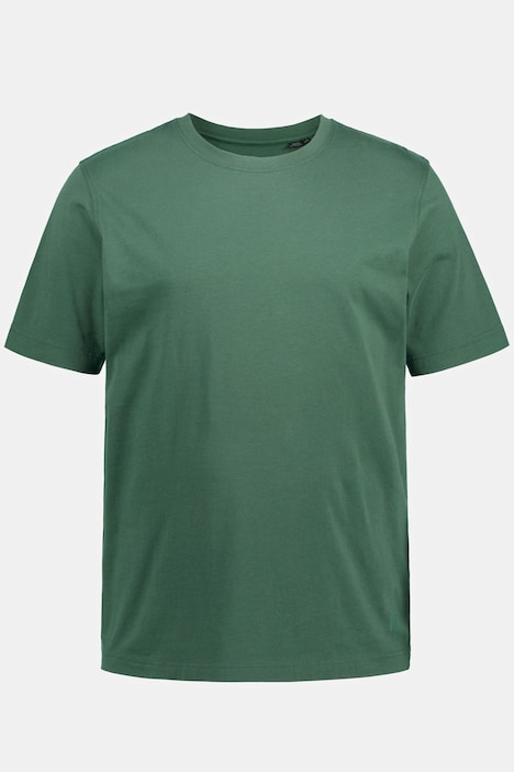 T-Shirt, Basic, Rundhals, gekämmte Baumwolle, bis 8XL