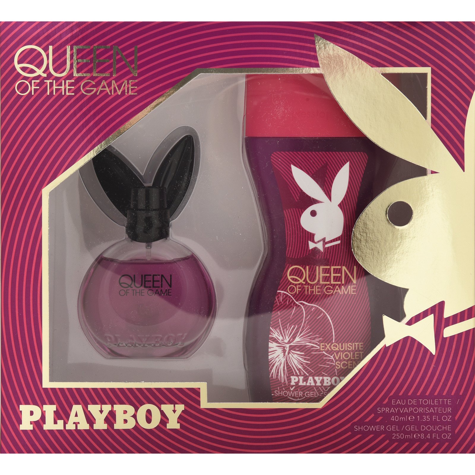 Playboy Set Queen Game EdT 40ml+SG250ml