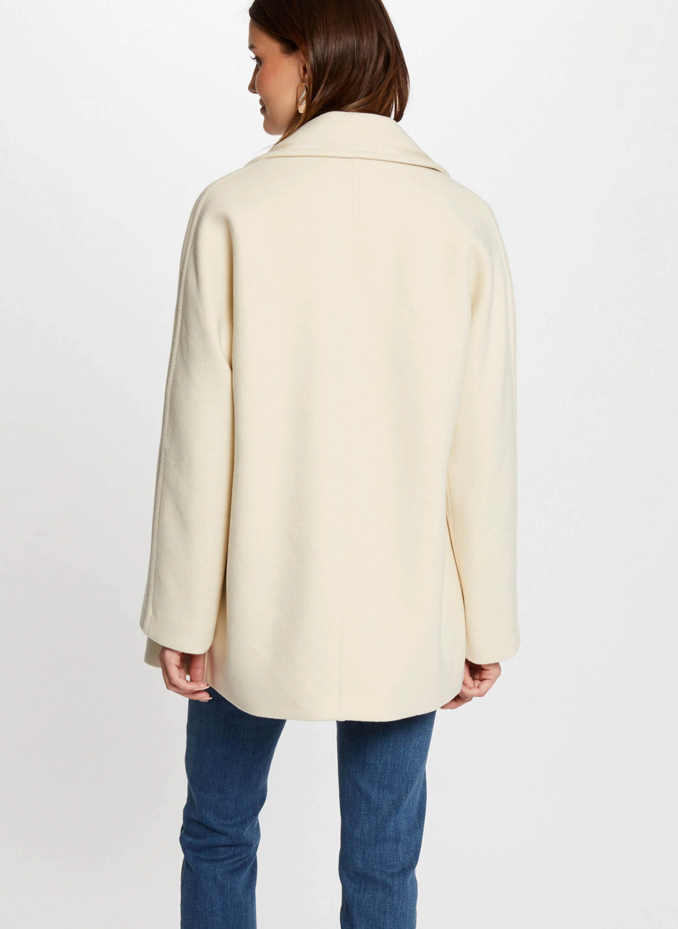 GAM - Manteau mi-long boutonné | Beige
