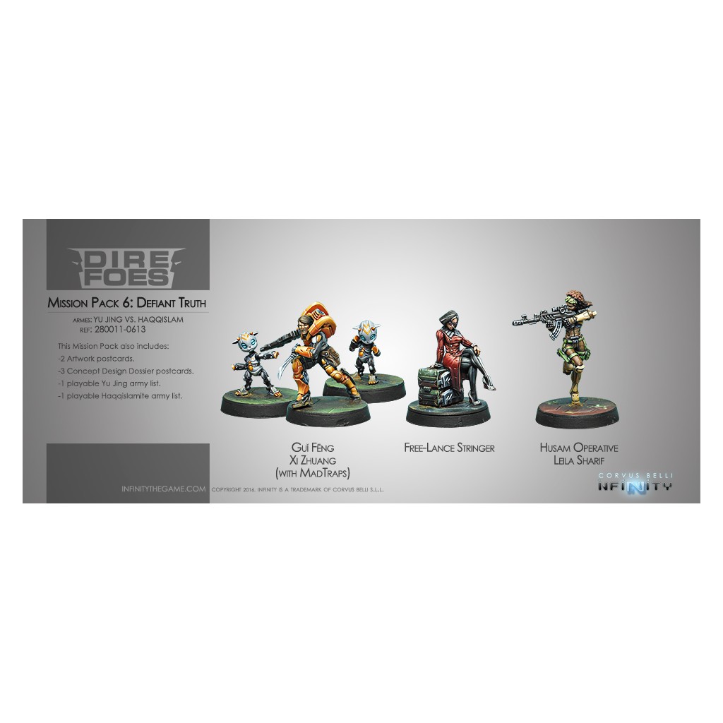 Infinity - Dire Foes - Mission Pack 6 Defiant Truth