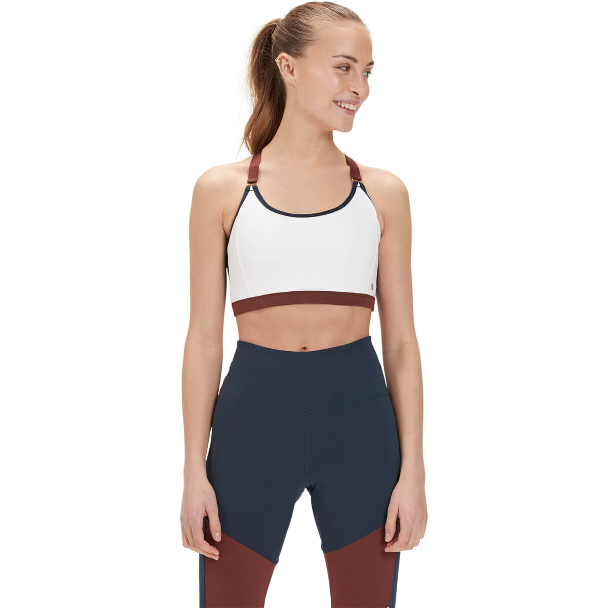 Athlecia Sasham Color Block Medium Support Sports BH Dame